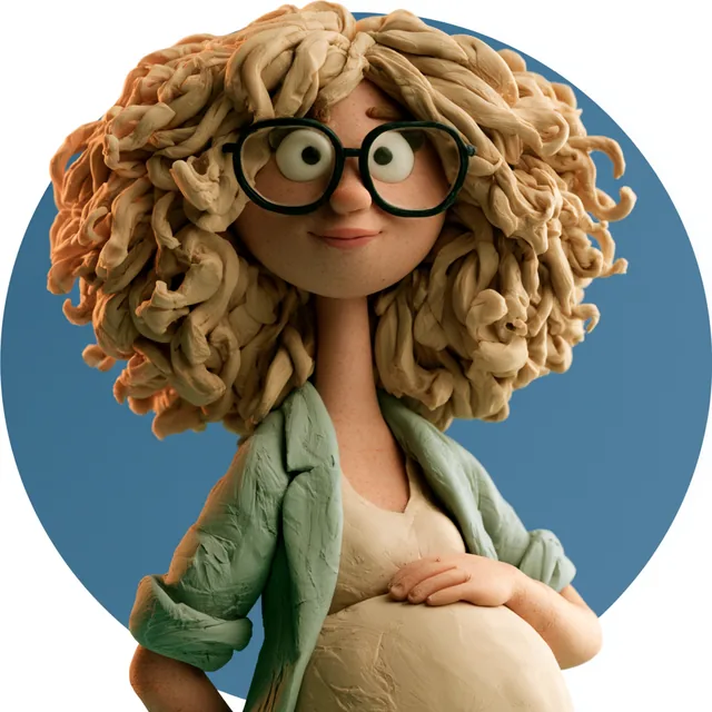 Alma, agent IA formation et intégration, personnage en pâte à modeler